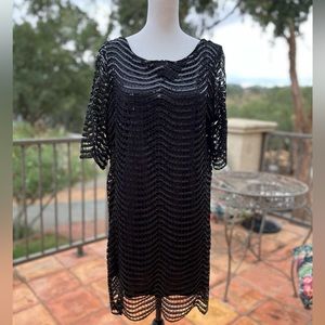 Sequined cocktail dress. Size large. EUC. Smoke free home.